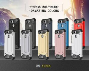 Armor xiaomi redmi 6 case shockproof rubber silicone hard back protective 5.45″