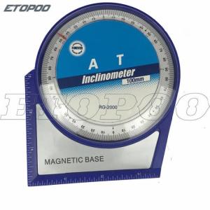 PG2000 Professional Magnetic Protractor Tilt Level Angle Finder inclinometer with Magnetic Base