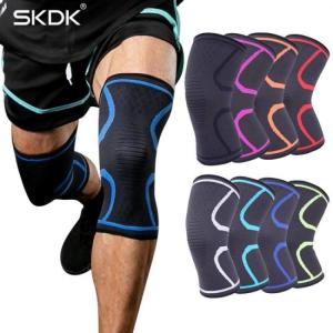 Nylon Elastic Sports Breathable Knee Support Brace Pad
