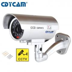 Waterproof Dummy Fake CCTV Camera With Flashing LED For Outdoor or Indoor Realistic Looking fake Camera for Security