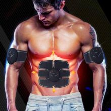 Ems wireless muscle stimulator trainer smart fitness abdominal training pulser