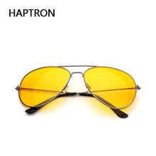 HAPTRON Yellow Sunglasses Women Men Night Vision Goggles Driving Glasses Driver Aviation Sun Glasses UV400