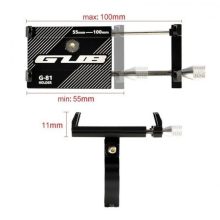 Gub g81 g-81 aluminum bicycle phone holder for 3.5-6.2 inch smartphone adjustable support gps bike phone stand mount bracket