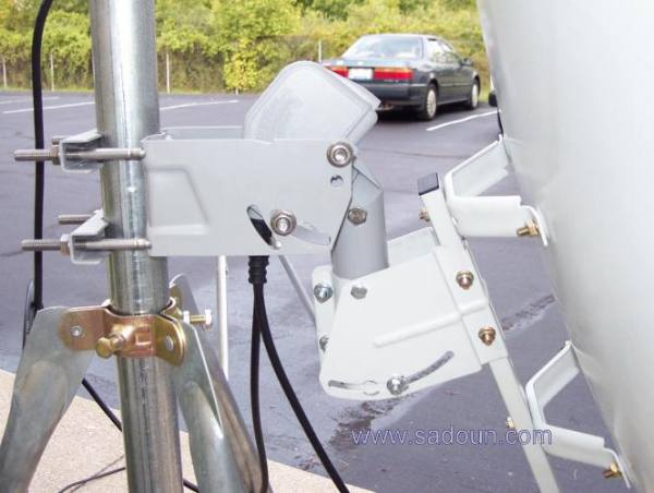Installing a motorized satellite system with an hh-mount motor, diseqc & usals compatible motors