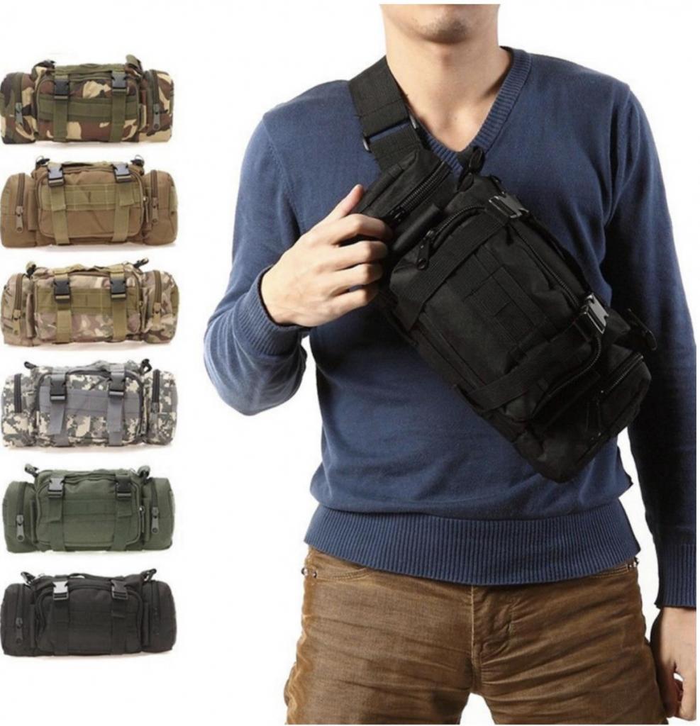 Waterproof Waist Oxford Climbing Tactical Outdoor Bag 3L