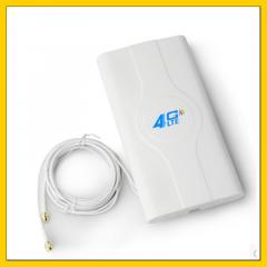 4G LTE дарунии баландшиддати сигнали Booster Mimo Antenna бо 2m Cable Double Connector SMA Male Lf-ant4g01