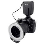 LED Macro Ring Flash Light with 7 Adapter Ring for Canon Nikon Olympus Pentax Digital DSLR Camera
