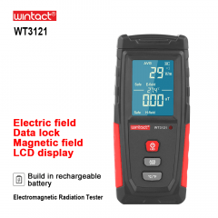 EMF Electromagnetic Field Radiation Detector Tester Mita rechargeable Handheld Portable Counter Emission Dosimeter