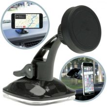 Universal magnetic mount car windscreen suction holder stand for mobile cell phone gps
