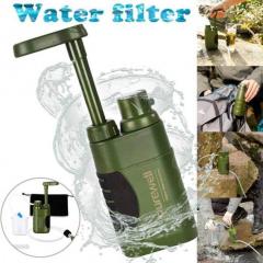Outdoor water purifier emergency life survival water filter mini portable filter tool outdoor activities