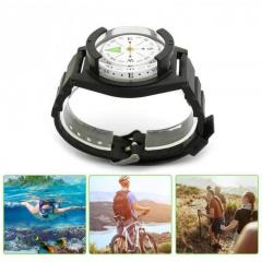 Outdoor Waterproof Tactical Wrist Compass Military Survival Bracelet