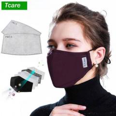 Cotton PM2.5 Activated Carbon Filter Windproof Mouth-muffle Flu Face Mouth Mask