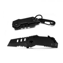 B2 bomber nano blade mini knife swiss military knife bearing steel retired knife folding keychain camping outdoor knife tools