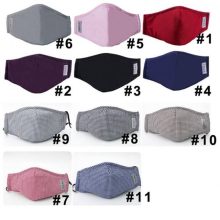 * cotton pm2.5 black mouth mask anti dust mask activated carbon filter windproof mouth-muffle bacteria proof flu face masks care