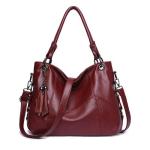 Genuine Leather Tassel Luxury Handbag Women Designer Hand Tot...
