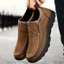 Casual Men Shoes Loafers Sneakers Handmade Retro Leisure