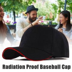 Topi Baseball Perlindungan Sinaran EMF Unisex Rfid Shielding Topi Elektromagnetik NIN668