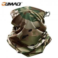 Multicam Camouflage Tactical Neck Gaiter Tube Face Shield Sun Military Army Cycling Hunting Hiking Camping Scarf Bandana