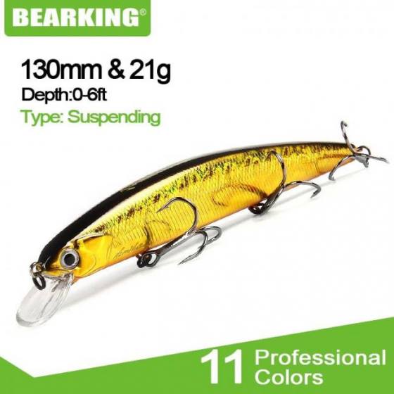Bearking for artificial fishing lu