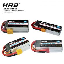Hrb lipo battery 2s 3s 4s 5s 6s 7.