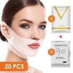 V Chin Lifting Mask + Hydrogel Eye Patch