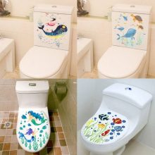 Toilet Seat Stickers , Home Decoration , Pvc Wall Decal