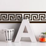 Greek Border Wallpaper,Wall Borders Wall sticker Self adhesiv...