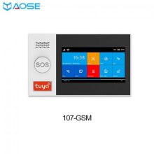 433MHz GSM Wireless Home Security System w/ 4.3″ Touch Screen Alarm & Accessories