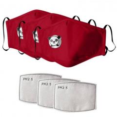 3pc kids maske with 3pc filter cot