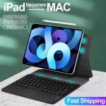 Magnetic Ultra Slim Bluetooth Keyboard Cover For iPad Magic Touchpad Keyboard