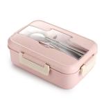 Microwave Safe Lunch Box With Spoon & Shop-stick