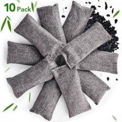 10pcs bamboo charcoal bag natural 