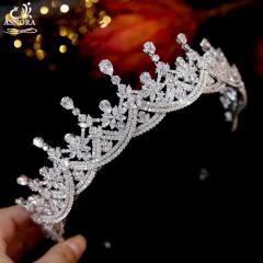 Sparkling Crystal Headband Crown Tiara A01212