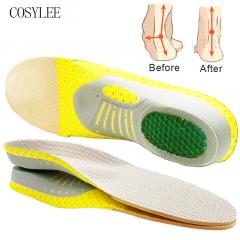 Orthotic Insole Arch Support PVC Flat Foot Health Shoe Sole Pad Orthopedic insoles 1 Pair