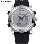 Sports Chronograph Men’s Wrist Watch Digital New SINOBI...