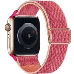 New Nylon Strap for Apple Watch band 44mm 40mm 42mm 38mm Adjustable Stretchy Solo Loop  Elastic iWatch Series SE 6 5 4 3