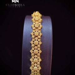 Impressive Bracelet Stunning Cliomora CZ Cubic Zirconia ZKB16