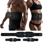 EMS Electric Abdominal Body Slimming Belt Waist Band...