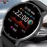 Smart Watch Men Wristwatch Full Touch Screen Sport Fitness IP67 Waterproof