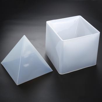 Large Pyramid Resin Silicone Molds for DIY Orgonit...