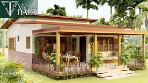 Simple Life in a Farmhouse 3-Bedroom Tiny House Design Idea | 8×12 Meters