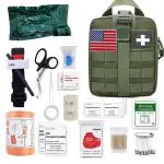 46 pcs Tactical First Aid Survival Kit Military Outdoor Gear ...