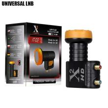 X-Square HD Digital Universal Twin LNB – High Power Quality Ku Band LNBF – Noise Figure 0.1dB